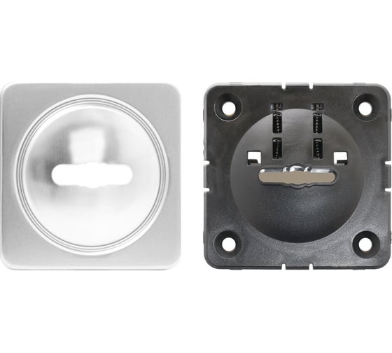 Изображение товара Накладка под сувальдный ключ PALIDORE 020-02 R-PC авт. шторка, хром блестящий 98761447