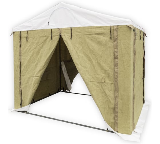 Изображение товара Палатка сварщика МИТЕК Профи 2.0х2.0 (ПВХ+брезент) 23-00007333