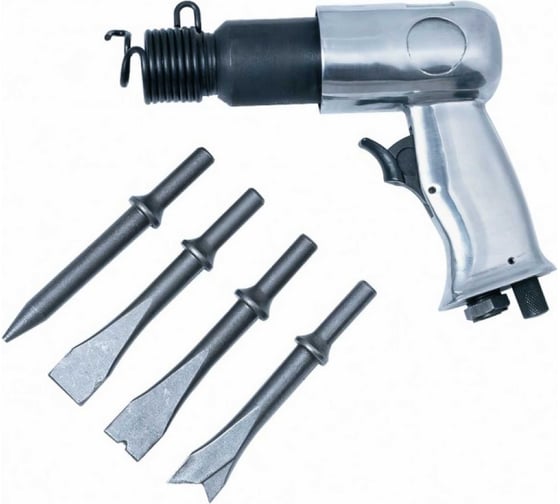 Изображение товара Молоток зубильный пневматический с набором насадок BYAROSS FQC-5001 4687205818577