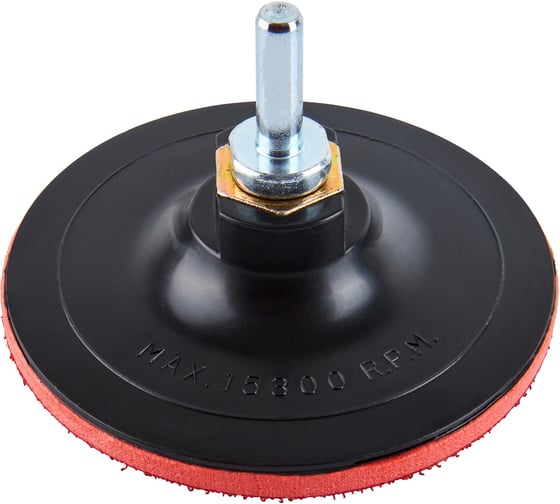 Изображение товара Насадка опорная пластиковая Elitech для УШМ, липучка, 100мм 1820.162000 204961