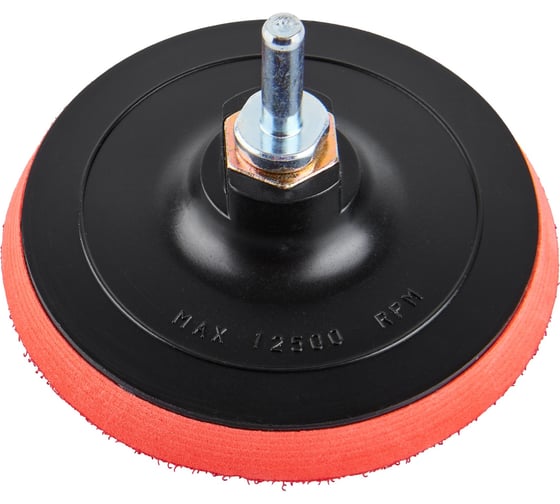 Изображение товара Насадка опорная пластиковая Elitech для УШМ, липучка, 115мм 1820.161600 204957