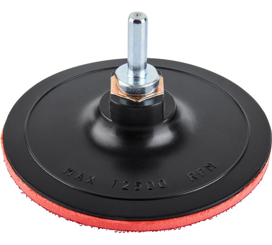 Изображение товара Насадка опорная пластиковая Elitech для УШМ, липучка, 115мм 1820.162100 204962