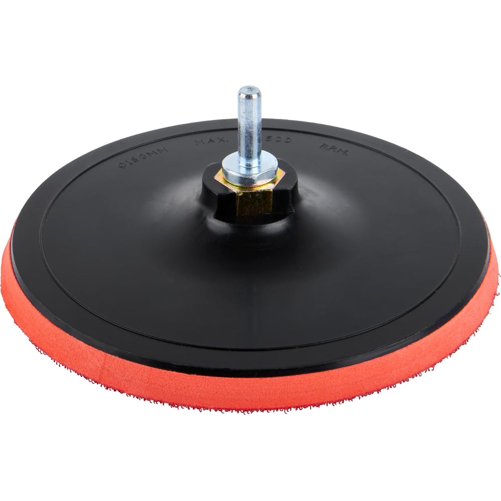 Изображение товара Насадка опорная пластиковая Elitech для УШМ, липучка, 180мм 1820.161900 204960