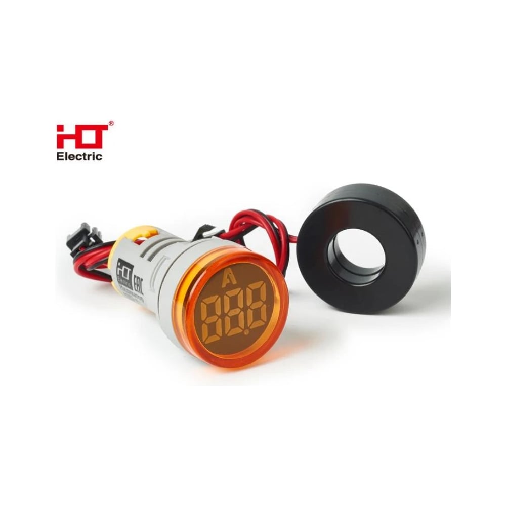 Изображение товара Индикатор тока HLT AD-22 (LED) d22мм желтый IP54 085-06-258