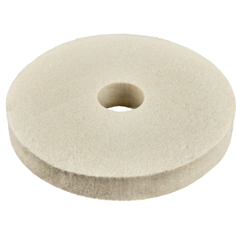 Изображение товара Круг полировальный Elitech натуральный войлок 150x20x32мм универсальный