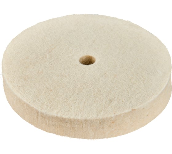 Изображение товара Круг полировальный Elitech натуральный войлок, 125x20x12.7мм 1820.163600 204977