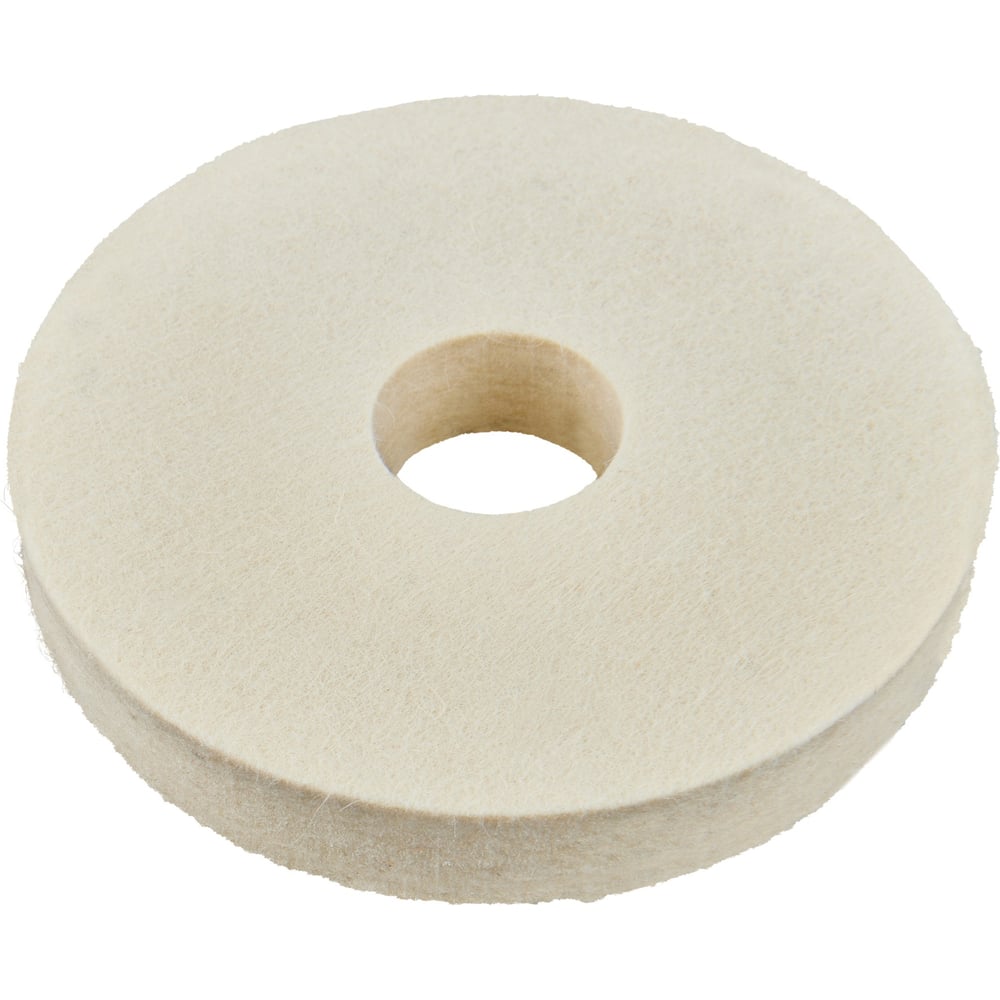 Изображение товара Круг полировальный Elitech натуральный войлок 125x20x32мм