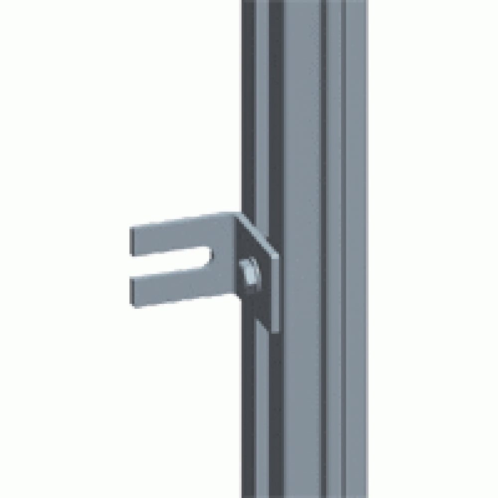 Настенный держатель для алюминиевого лестничного лотка LANMASTER настенный кронштейн для лотка проволочного tdm