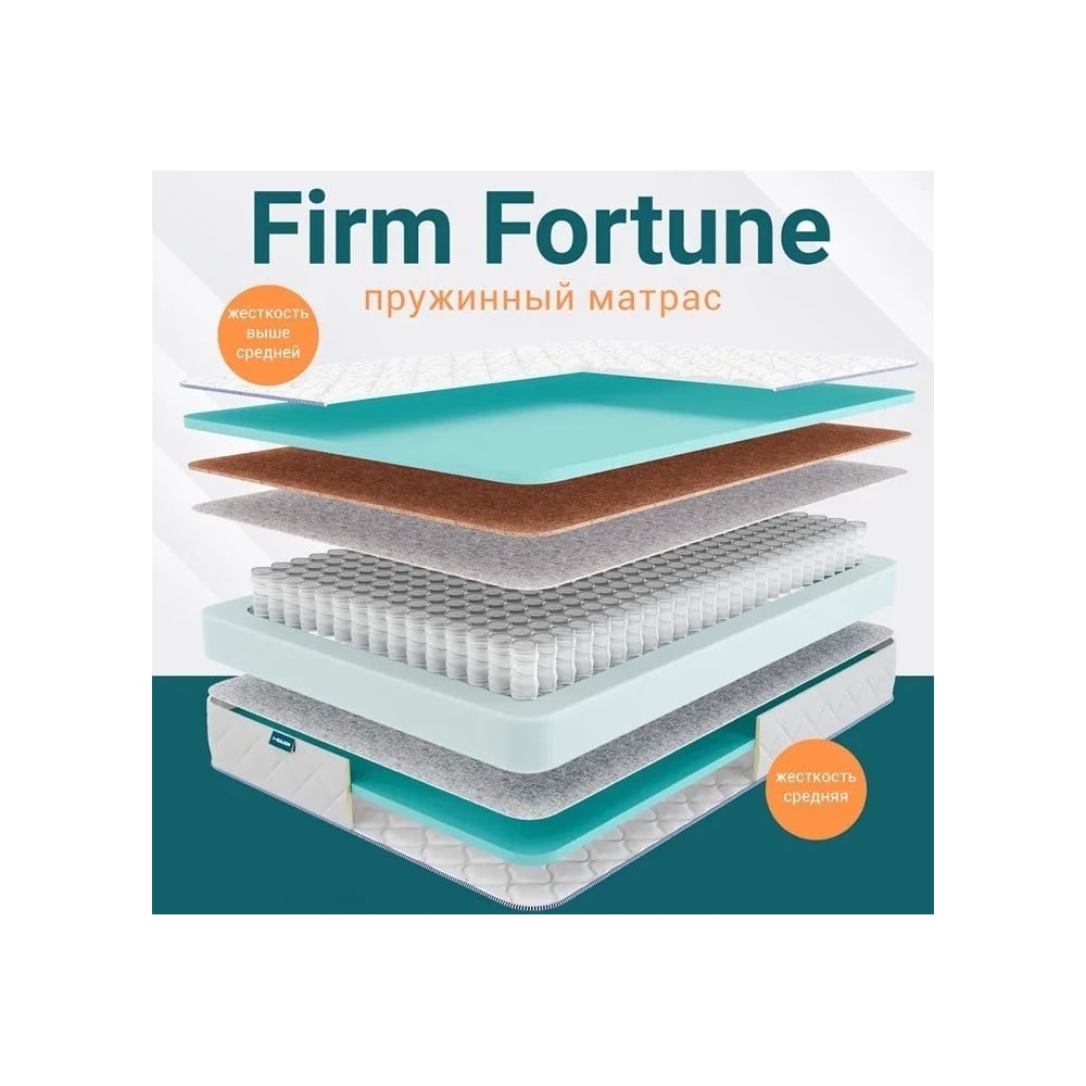 Изображение товара Матрас Healson Firm fortune 200x190 - ортопедический двухсторонний