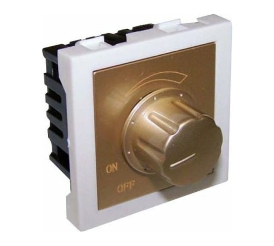 Изображение товара Поворотный диммер LANMASTER 45х45, бронза LAN-EC45x45-DIM-BRZ