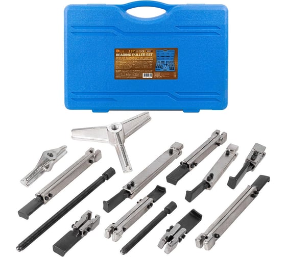 Изображение товара Съемник двух-трехлапый сборный универсальный FORSTIME 13 предметов FT-66627(60837)