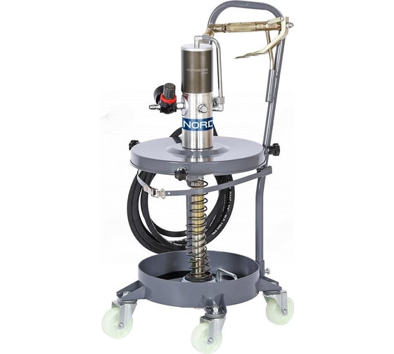 Изображение товара Установка пневматическая для раздачи густой смазки из бочек NORDBERG 20 л NO5016