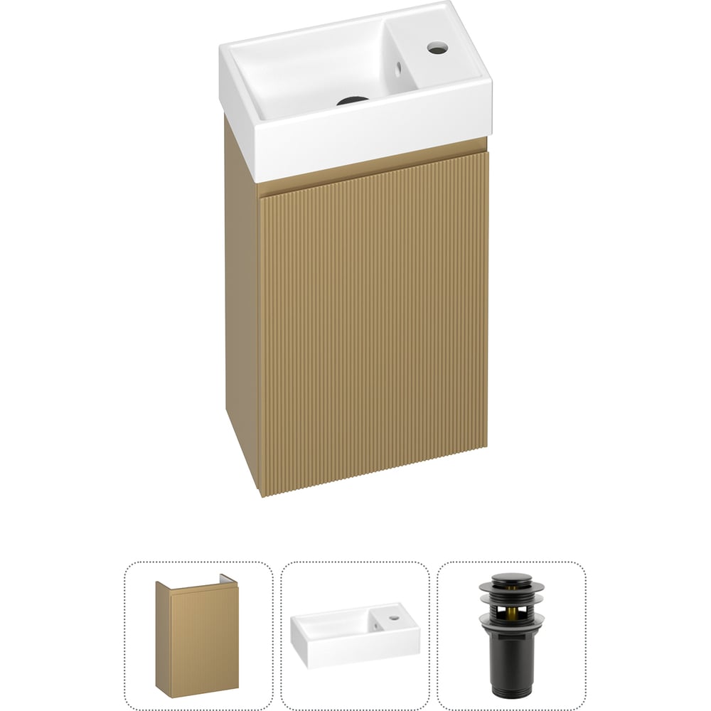 Изображение товара Комплект подвесной тумбы с раковиной для ванной и туалета Wellsee WC Area в наборе 3 в 1 20216828R Изображение товара Комплект подвесной тумбы с раковиной для ванной и туалета Wellsee WC Area в наборе 3 в 1 20216828R