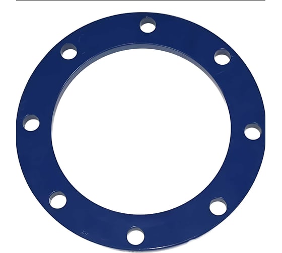 Изображение товара Фланец прижимной для ПНД трубы Флексапайп +, ООО PN10 DN150/160 ст20 (литой, синий) УТ0041740