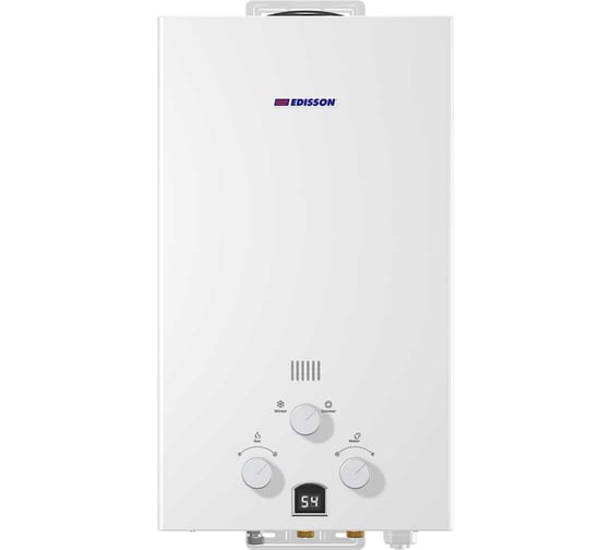 Изображение товара Водонагреватель газовый проточный Edisson бытовой E 20 D Pro ЭдЭБ02943
