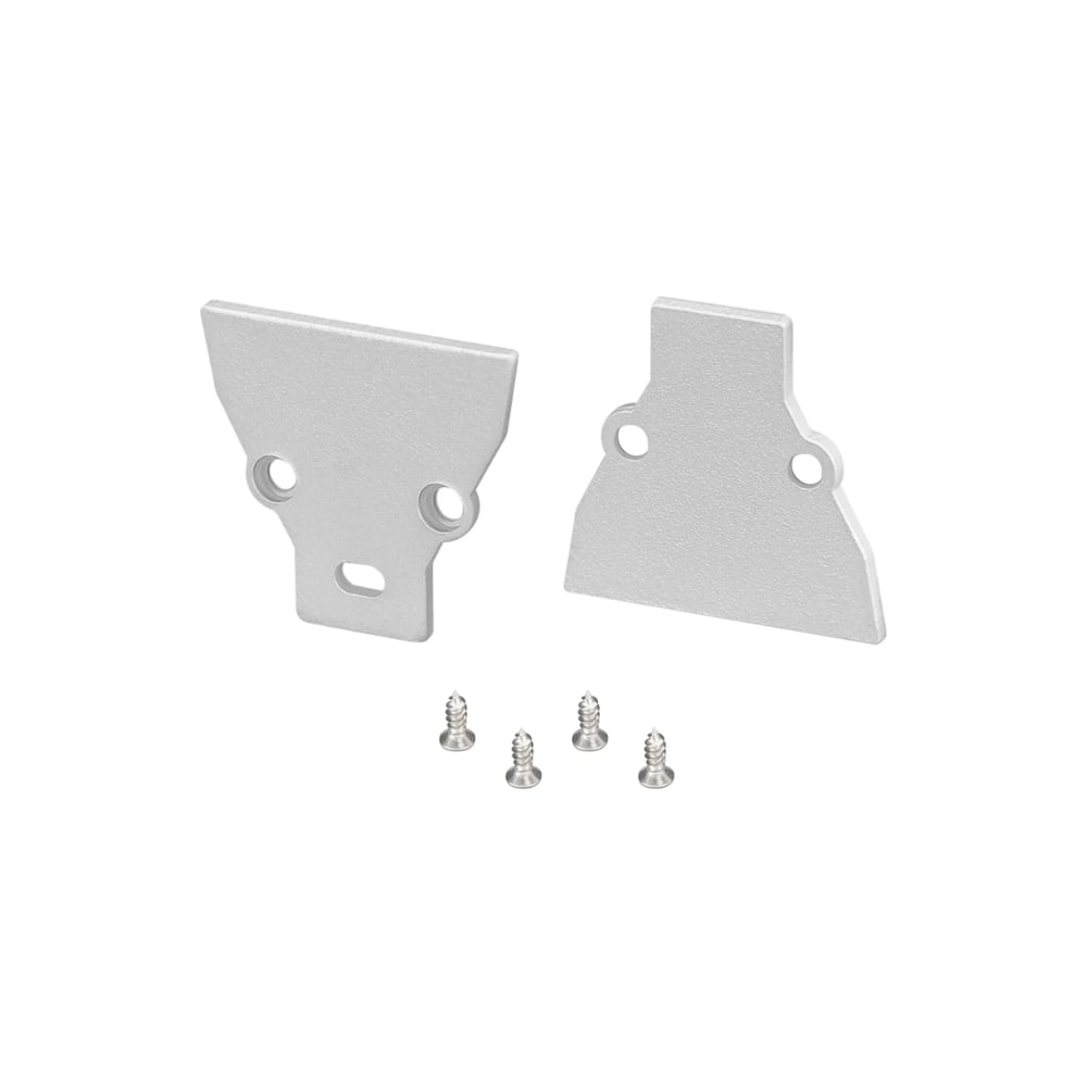 Изображение товара Комплект заглушек Arlight COMFORT10-V-FANTOM 2 шт для светодиодных лент серебро