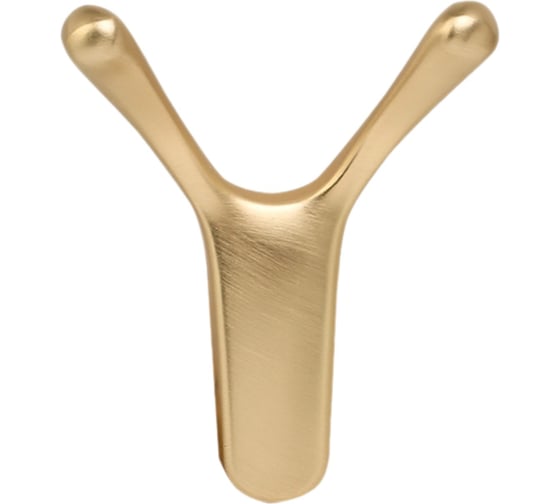Изображение товара Крючок MF R24, 2-рожковый, золото браш 11321v