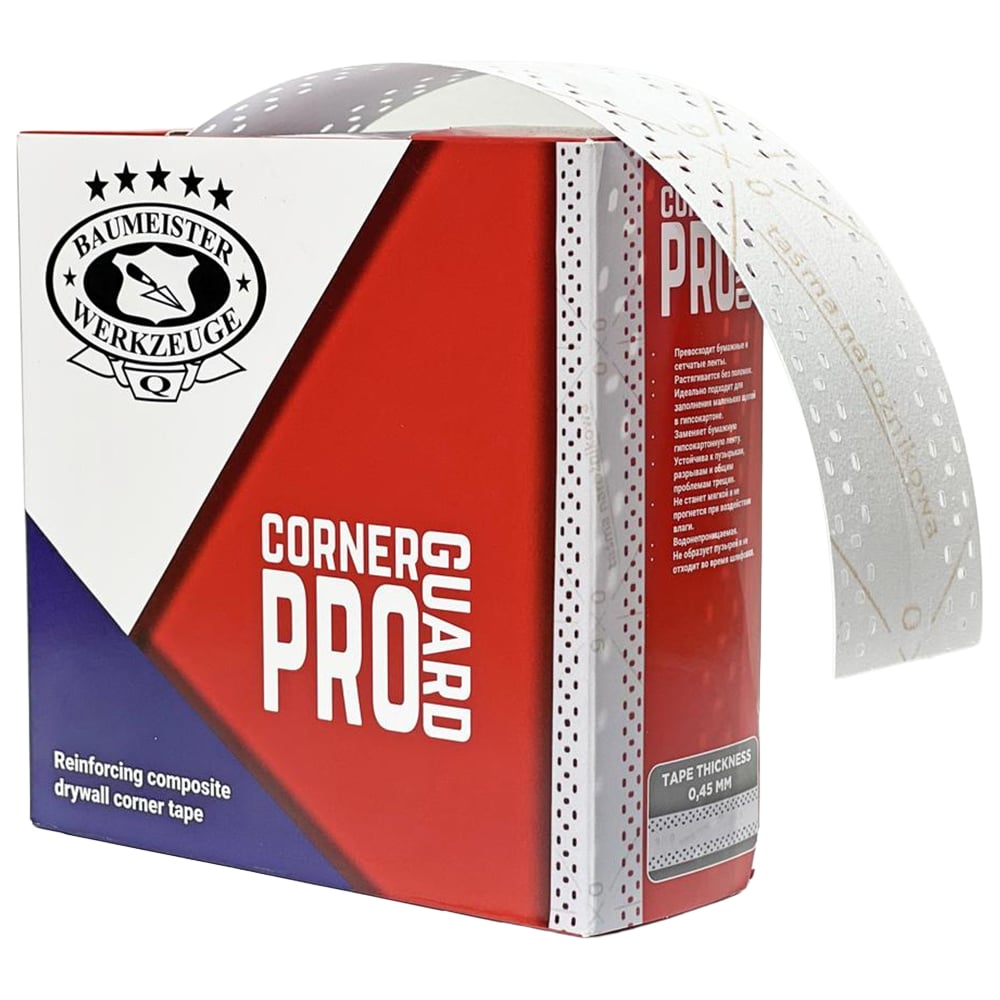 Изображение товара Лента малярная для наружных углов Olejnik 50 мм х 25 м V-25