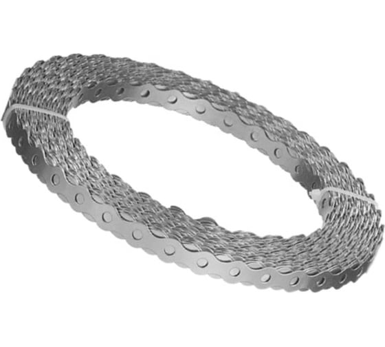 Изображение товара Перфорированная лента ПРОММЕТАЛЛ 12x0.5, 25м Волна ПЛВ12х0.5-25