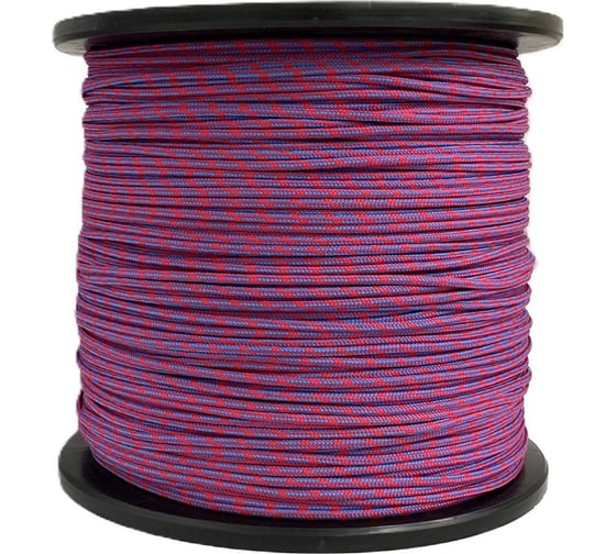 Изображение товара Шнур Сибшнур ПП, 4 мм, 400 м, 16 прядный, на катушке 21002