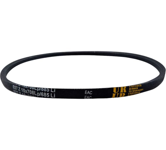 Изображение товара Клиновой ремень УРТ 27 Z 10x708Lp/685 Li, 1шт 17388-рем.клин._27 Z 10х708Lp/685 Li 17388-рем.клин._27 Z 10*708Lp/685 Li