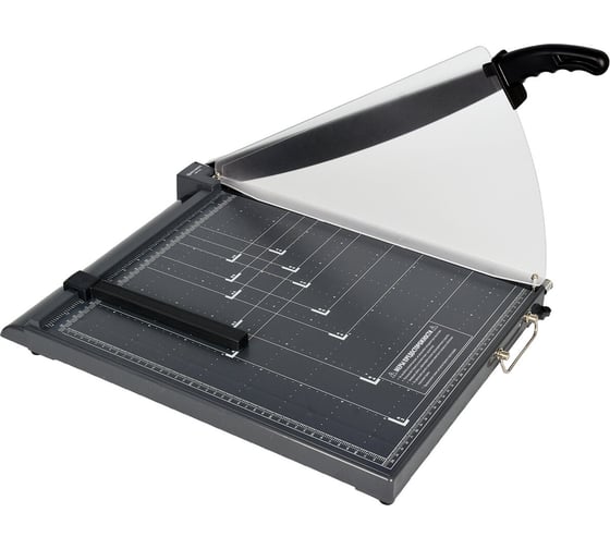 Изображение товара Резак сабельный BRAUBERG KATANA TSP-312, А3, на 12 л, пластиковое основание, защитный экран, 532986