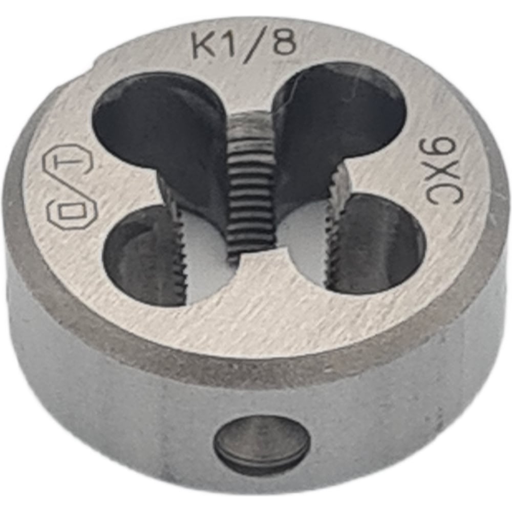 Изображение товара Плашка ОТ K 1/8 (Ф30) 9ХС для нарезания внутренней резьбы металла