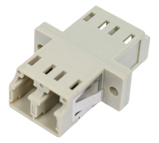 Изображение товара Оптический адаптер LANMASTER LC, MM, корпус SC, дуплексный LAN-2LC/S-AM-MM