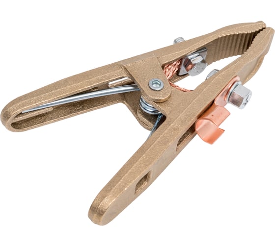 Изображение товара Зажим на массу латунный Aurora А-300 (300А, 25-35мм²) 38414