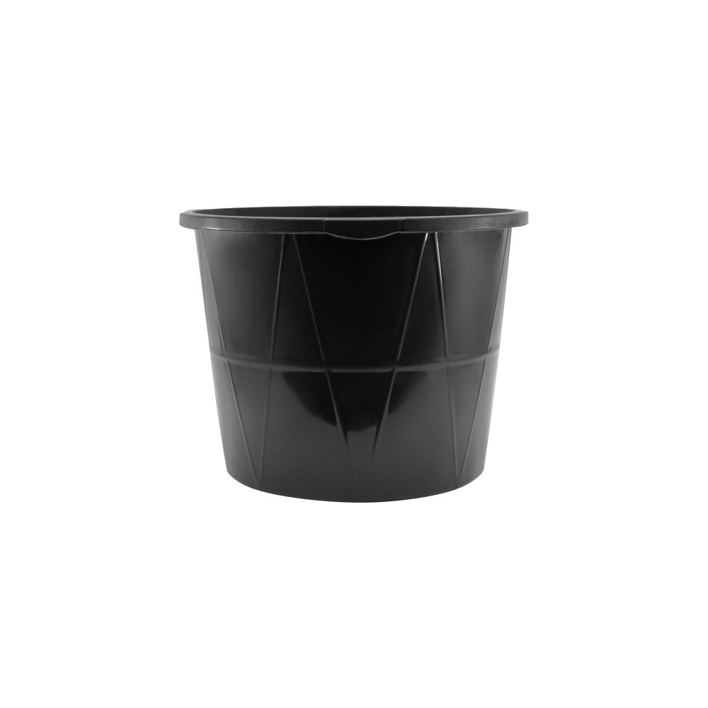 Изображение товара Таз для смесей Политех круглый 120 л - пластиковый, прочный и удобный