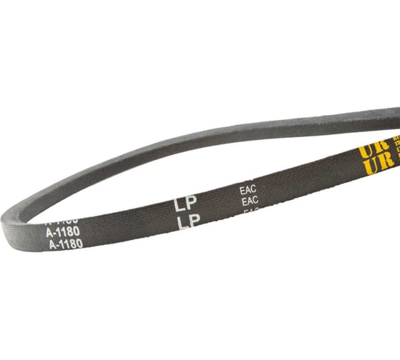 Изображение товара Клиновой ремень УРТ А-1180 ГОСТ 1284.2-89 приводной, 1 шт 01838-рем.клин._А-1180