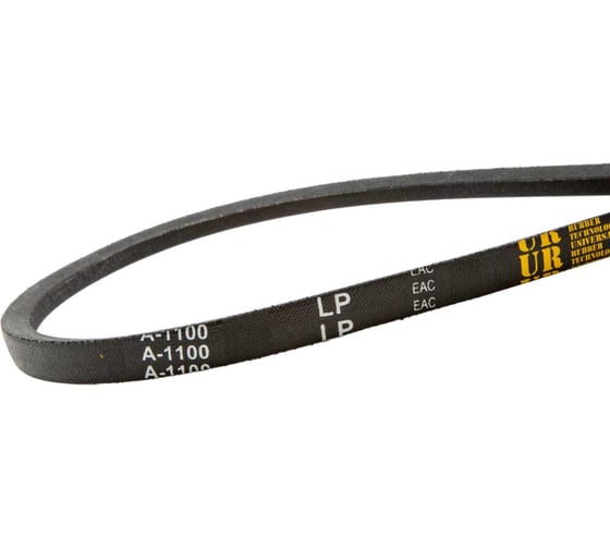 Изображение товара Клиновой ремень УРТ А-1100 ГОСТ 1284.2-89 приводной, 1 шт 07051-рем.клин._А-1100