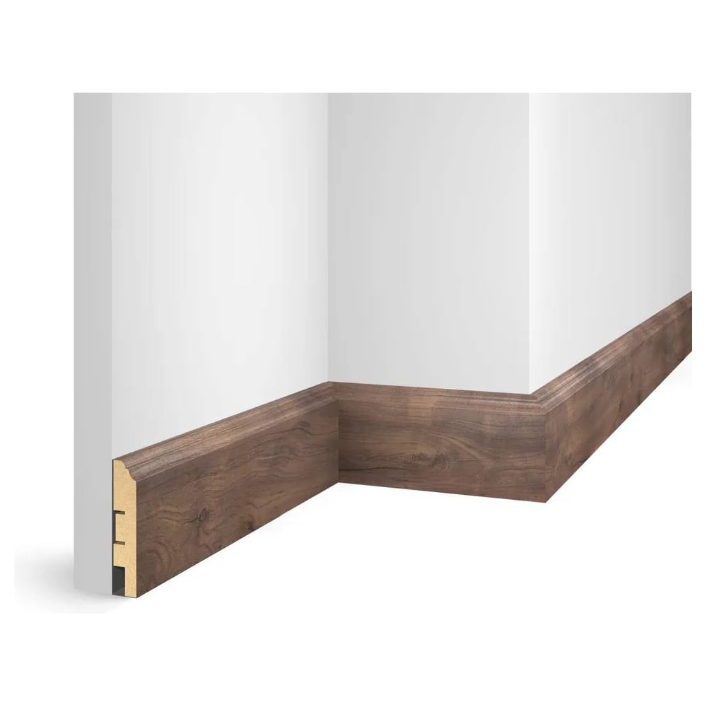 Изображение товара Плинтус Artiva 80x16x1800мм МДФ дуб старинный натуральный влагостойкий