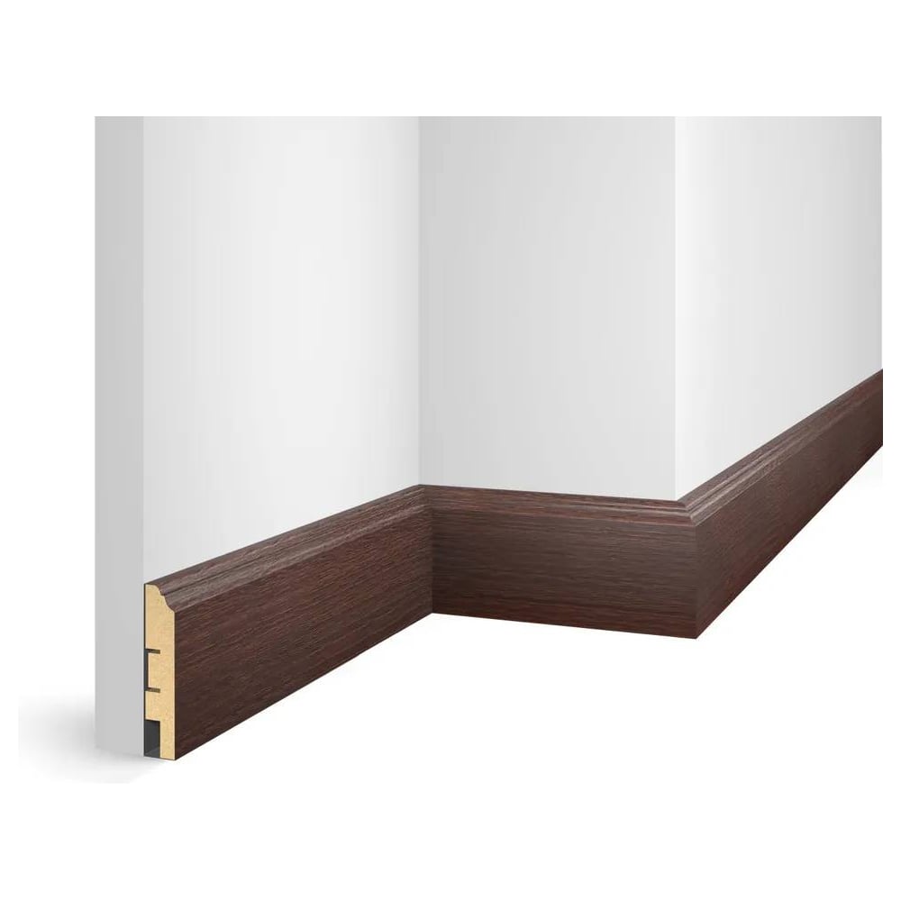 Изображение товара Плинтус Artiva 80x16x1800 мм ясень Коньяк МДФ