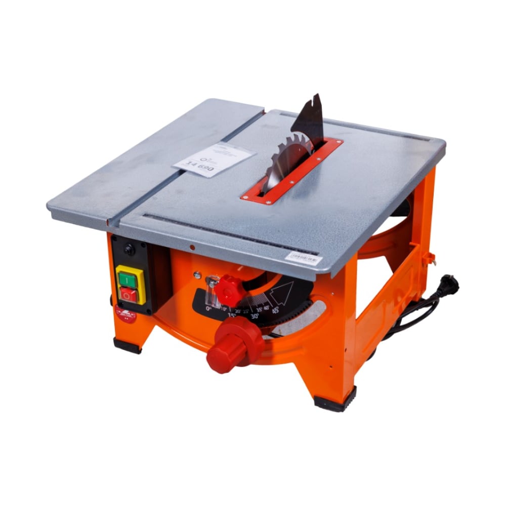 Изображение товара Станок круглопильный Кратон WMTS-1200-210 с мощностью 1200 Вт и диском 210 мм