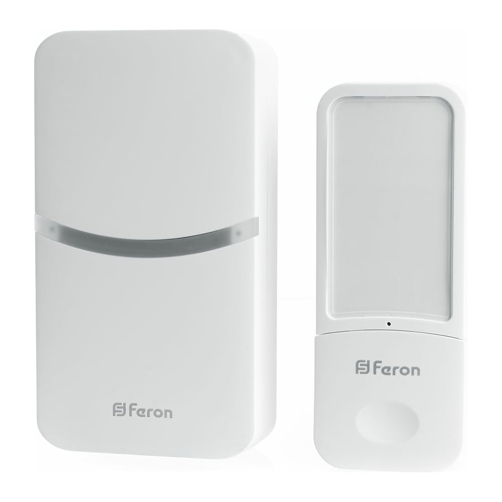 Беспроводной электрический дверной звонок FERON беспроводной звонок эра c71 новая упаковка б0018970