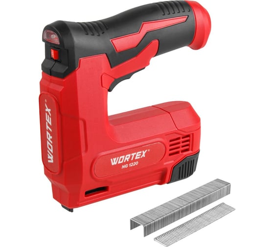 Изображение товара Аккумуляторный гвоздезабиватель WORTEX NG 1220 в кор. 3.6 В, 70 скоб/гвоздей в мин. 1335747