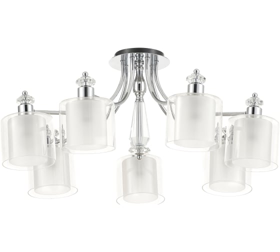 Изображение товара Люстра Rivoli Lavinia 3170307 7 х Е27 40 Вт модерн Б0066485