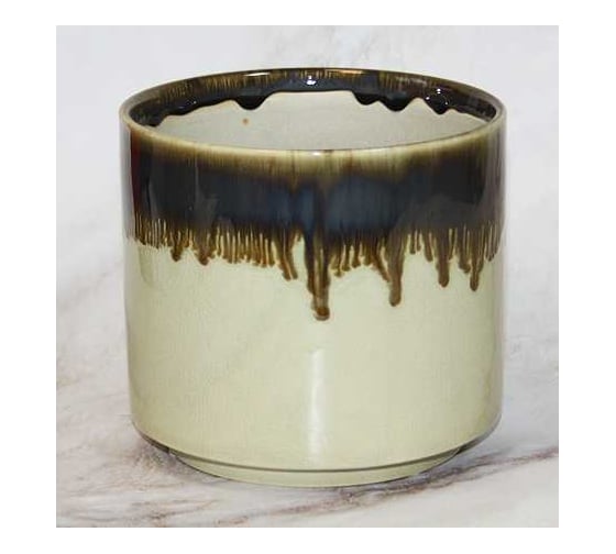 Изображение товара Кашпо SCHEURICH керамика Vintage d14см h13см бежево коричневый 072496