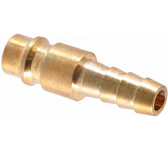 Изображение товара Переходник NORDBERG папа, быстросъемный - елочка диам. 8 мм, латунь NPM08B