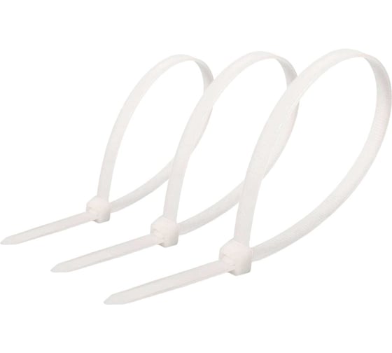 Изображение товара Кабельная стяжка нейлоновая ЭРА NO225201 (хомут) 4.8x400 мм, белая, 25 шт. Б0065991