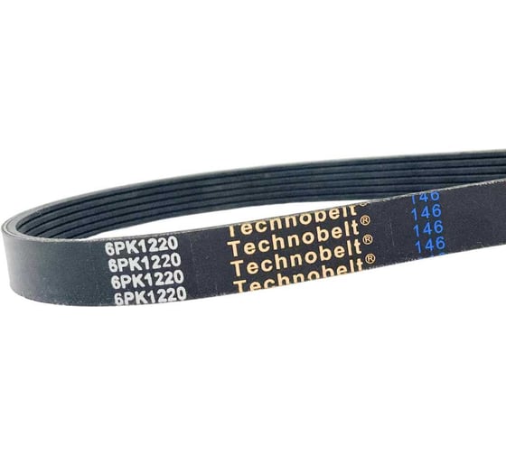 Изображение товара Поликлиновой ремень УРТ 6 РК-1220, 1 шт 02201-рем.поликл._6 РК-1220