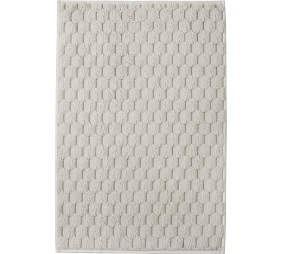 Изображение товара Коврик для ванной комнаты FORA 70х120 HONEY жемчужно-серый FOR-HONEY-70120-GREY