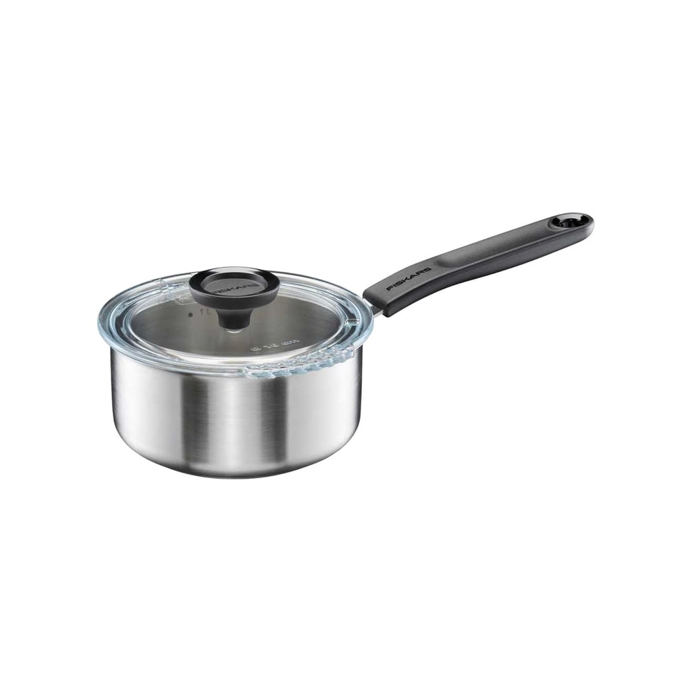 Изображение товара Соусник FISKARS с керамическим покрытием 1,5 л с крышкой Functional Form 1072315