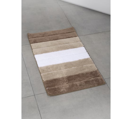 Изображение товара Коврик для ванной комнаты FORA микрофибра, 50х80 см, STRIPE FOR-MCF-8050STR