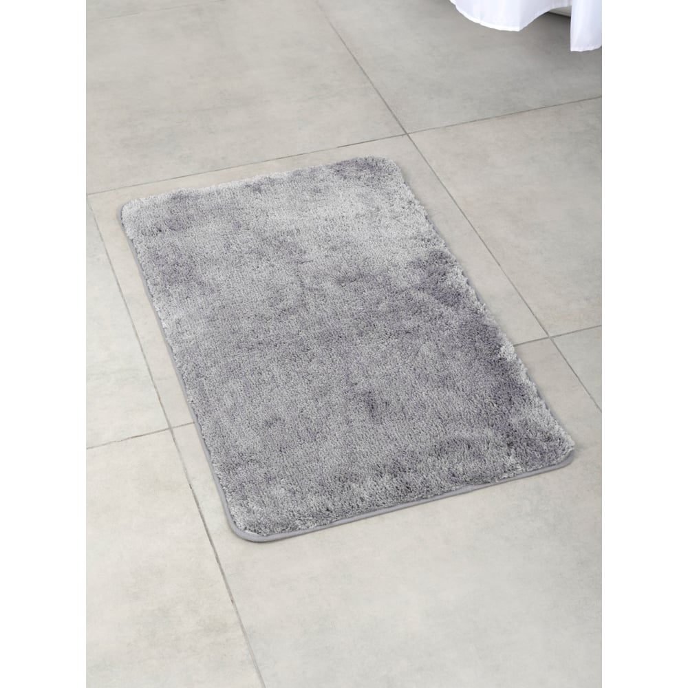 Изображение товара Коврик для ванной комнаты FORA микрофибра 50х80 см серый