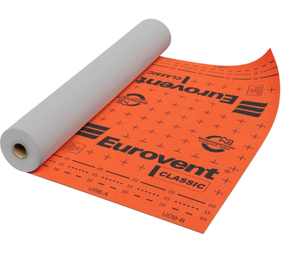 Изображение товара Диффузионная мембрана Eurovent 120 г/м2 75 м2 CLASSIC