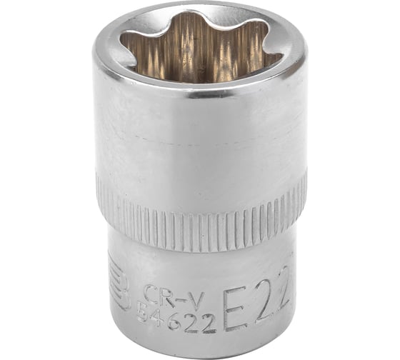 Изображение товара Головка 6-гранная JCB Е-профиль 1/2" DR, E22 JCB-54622(60474)