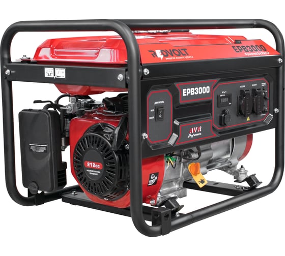 Изображение товара Бензогенератор REDVOLT EPB3000