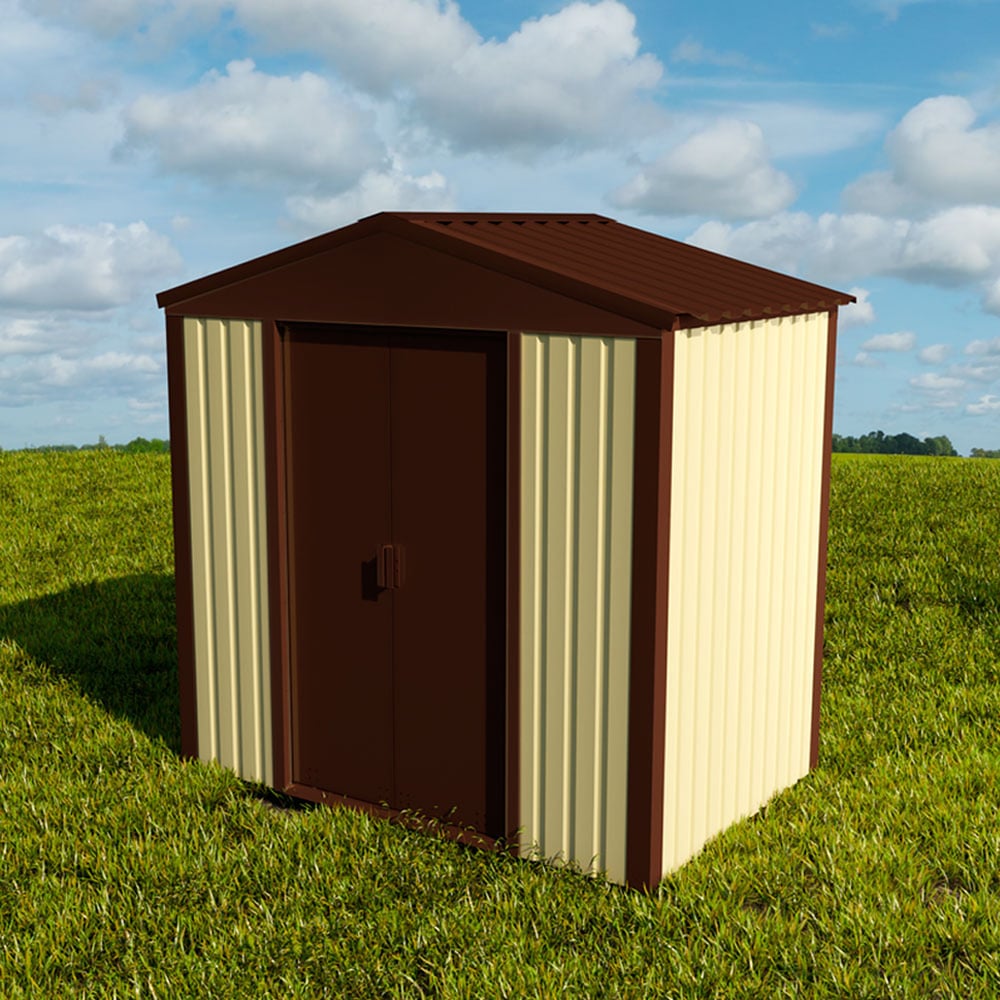 Изображение товара Сборно-разборный хозблок из металла для дачи 1,250x2,024x2,080 м